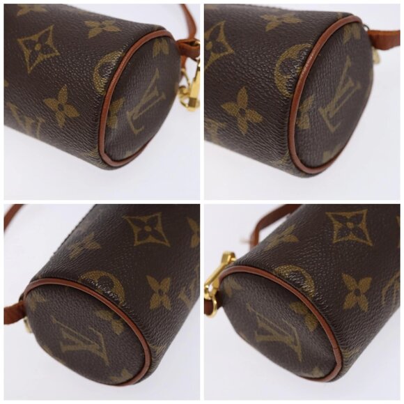 LOUIS VUITTON Monogram Papillon Pouch LV Auth BA4920 - Picture 16 of 16